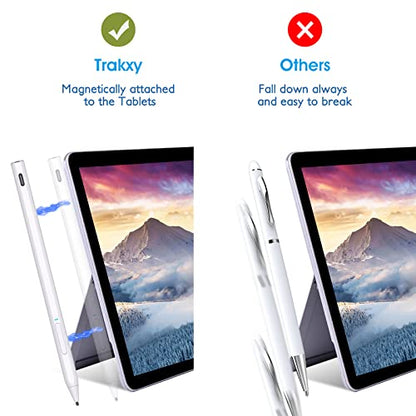 Surface Stylus Pen Digital Pen for Microsoft Surface Pro X/9/8/7/6/5/4/3/Surface Laptop 5/4/3/2/1 Surface go 3/2/1 Book 2/1 Studio Magnet 4096 Pressure Palm Rejection Rechargeable Stylus Pen - color: White