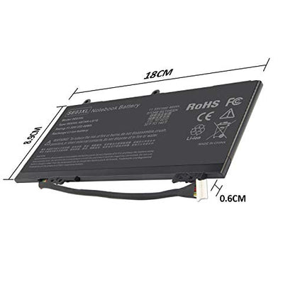 Fancy Buying New SE03XL Laptop Battery for HP Pavilion 14-AL000 14-AL125TX 14-AL136TX 14-AL027TX 14-AL028TX 14-AL062NR 14-AV002LA 14-AV005LA 14-AV033LA 14-AV006LA - size: 7*2.67*0.24inch