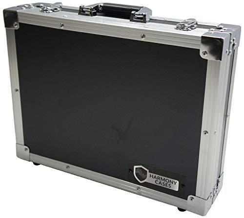 17 Inch Laptop Hard Case ATA Flight Road Universal - Harmony Cases | rugged shell notebook transport protection, travel-ready computer hauling, secure storage between studio and stage gigs