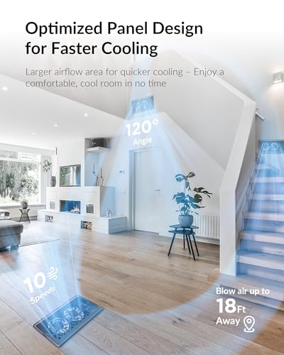 Howeall 4" x 10" Super Quiet Register Booster Fan - Upgrade Smart Register Vent with Ionizer and Dual Intelligent Thermostat Control - Heating Cooling Vent Fan Booster - Charleston Design (ORB) - color: Antique Bronze, size: 4" x 10"