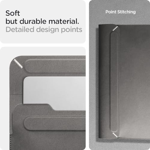 Spigen Valentinus Protective Laptop Sleeve, 16-Inch MacBook | For MacBook Pro/Air M1-M5 Chips (2021-2026) - City Gray - color: City Gray, size: 16-inch