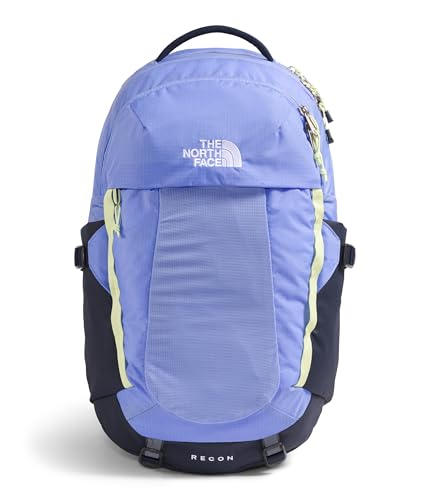 The North Face Women's Recon Everyday Laptop Backpack - Commuter Travel Bag, 18" Laptop Sleeve, Water-Repellent, Periwinkle Glow/Summit Navy/Lemon Mist, One Size - color: Periwinkle Glow/Summit Navy/Lemon Mist, size: One Size