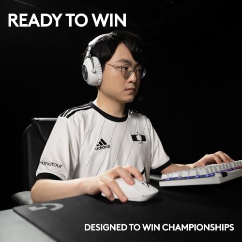 Logitech G Pro X Superlight 2 Lightspeed Wireless Gaming Mouse + G Pro X TKL Lightspeed Wireless Gaming Keyboard (Tactile) Bundle - White - color: White, size: Classic, style: Mouse + Keyboard