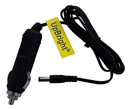 UpBright Car 12V Adapter Compatible with DEWALT DXAEJ14 DXAEPS2 1400 2800 Peak Amp 12 Volt Power Source Station 120psi Jump Starter Digital Air Compressor 12VDC Auto RV Camper Supply Battery Charger