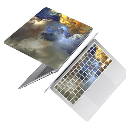 Laptop Shell for MacBook Air 11 inch Case 2015 2014 2013 2012 2011 2010 Release Model A1465 A1370,Air 11.6" Snap on Protective Laptop Hard Case & Keyboard Cover,Cloud - color: Cloud, size: Air 11" 2010-2015(A1370/A1465)