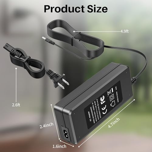 20V 4A AC/DC Adapter Power Supply for JBL Boombox Charger Speaker | Boombox 1, Boombox 2 Bluetooth Speaker by Harman MAIN-40911 JBLBOOMBOX JBLBOOMBOX2 Charger Replacement Power Cord