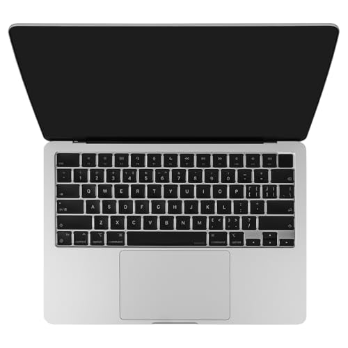 MOSISO 2 PCS Keyboard Cover, Keyboard Protector | Compatible with MacBook Neo 13 inch 2026 A18 Pro, MacBook Air 15/Air 13.6 M5 M4 M3 M2/ Pro 14/Pro 16 M5/M4/M3/M2/M1 - color: Smoke Gray
