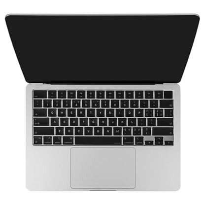 MOSISO 2 PCS Keyboard Cover, Keyboard Protector | Compatible with MacBook Neo 13 inch 2026 A18 Pro, MacBook Air 15/Air 13.6 M5 M4 M3 M2/ Pro 14/Pro 16 M5/M4/M3/M2/M1 - color: Smoke Gray