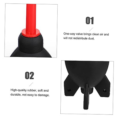 jojofuny 4pcs Portable Camera Lens Air Blower for Dust Cleaning for Laptop Mobile Device and Keyboard Maintenance Ergonomic Design for Easy Handling