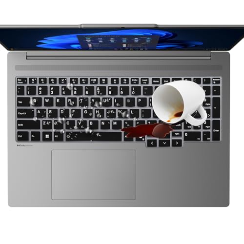Keyboard Cover for Lenovo ThinkBook 16 G6 G7 G8 G9 & ThinkBook 16p G4 G5 G6 16 Inch Laptop Keyboard Cover Skin Protector (NOT FIT ThinkBook 16 G4)-Black - color: Black
