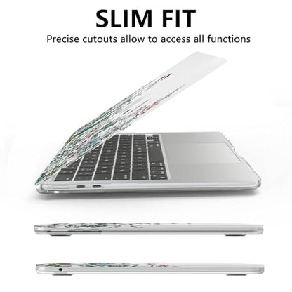 AKIT for MacBook Air 13 inch Case M5 M4 M3 M2 2026-2022, ChrysFlowers | A3449 A3240 A3113 A2681, Vivid Pattern Hard Shell Laptop Case+Screen Protector+Keyboard Cover for MacBook Air 13.6 inch - color: ChrysFlowers