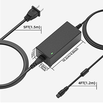 ZOZO Universal Laptop Charger 45W AC Adapter for Dell HP Acer Asus Samsung Sony Toshiba Gateway Fujitsu Delta NEC Chromebooks Ultrabook 18.5V 19V 19.5V 20V Computer Power Cord Supply
