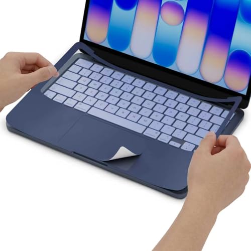 Palm Rest Cover for 2026 MacBook Neo Vinyl Skin with Trackpad Protector | Protect Laptop, Laptop Decal,Residue-Free Sticker,Removable(Blue) - color: Blue