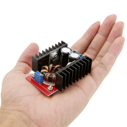 2Pcs 150W DC-DC 10-32V to 12-35V Boost Converter Module Voltage Adjustable for Laptop Voltage Charger/Car Power | Fit for Laptop Voltage Charger/Car Power