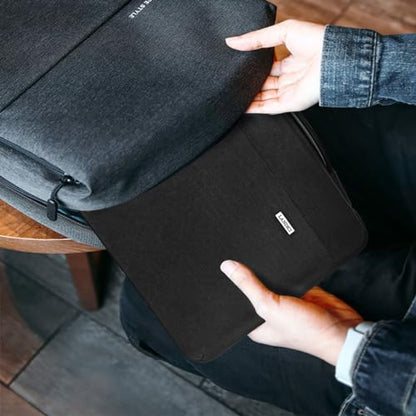 LANDICI 15.6-16 Inch Protective Laptop Sleeve with Handle, Black | Waterproof computer cover for MacBook Pro 16 M1-M4 2019-2025 and 15.6-16 inch HP, Dell, Lenovo, Acer and ASUS laptops - color: New Black, size: 15.6-16 inch