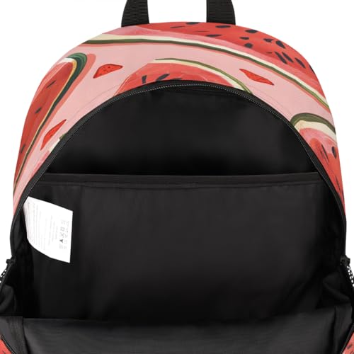 Watermelon Laptop Backpack for Women Men, 18.3 Inch Travel Work Backpacks, Cute Waterproof Computer Casual Daypack Nurse Teacher Bags - color: Multicolor 9