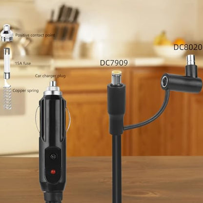 Multipurpose Car Cable with Stable Current, Adapter & Device Compatibility Adapter Cable