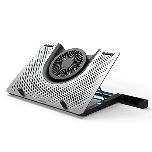 Laptop Cooler Cooling Pad (Up to 17 Inches), Ultra Quiet Notebook Cooler Stand Cooling Mat with 5 Fans，USB Ports, for Home Office Very Silent