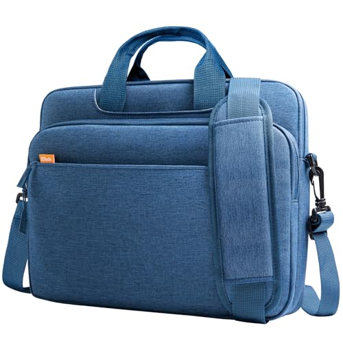JETech 16 17 17.3 Inch Laptop Bag Case, Waterproof Computer Sleeve Cover Compatible with MacBook Air/Pro 16, Predator Helios 16, ASUS ROG Strix G17, HP Envy 17.3 (Navy) - color: Deep Navy, size: 16-17 Inch