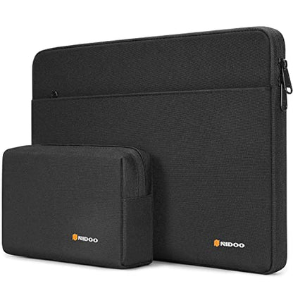 NIDOO Laptop Sleeve 14 inch Protective Case Computer Bag for Lenovo IdeaPad S540 / ThinkPad P40 Yoga X1 Carbon T495 / Acer Spin 514/15" Surface 3 4 / Dell Latitude 15 14 / HP Elitebook ASUS, Black - color: Black, size: 14 Inch