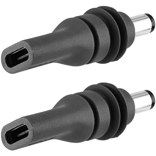 Yeebline DC 5521 to USB C Adapter, 2 Pack 100W PD DC 5.5mm x 2.1mm Male to USB Type C Female Plug Power Charging Connector Charger Adapter Suitable for Starlink Mini (USB C to DC5521) - style: USB C to DC5521