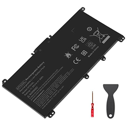 TREE.NB HT03XL Battery for HP L11119-855 Pavilion 15-CS 15-DA 15-DB 15-DW Series 15-CS0053CL 15-DW0033NR 15-DA0014DX 14-CE 14-CF 14-DF 17-by 17-CA Series, 14M-DH0003DX 14M-DH1003DX - size: 7.32x3.98x0.24inch HT03XL