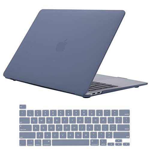 Se7enline for MacBook Pro 13 inch Case M2/M1 2026-2020 A2338,Lavender Gray | Hard Shell Laptop Case Washable Keyboard Cover Skin Anti-Scratch Anti-Drop Heat Dissipation Full Port Access Slim Lightweight - color: Lavender Gray