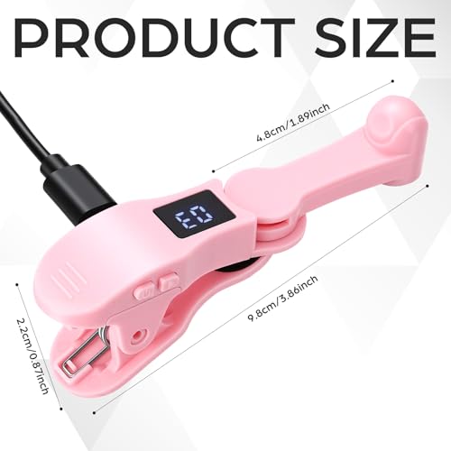 Sabary 1 Sets Auto Clicker for Smart Phone, Fast Screen Tapping Device Auto Tapper Continuous Click Simulation Finger for Game, Live Likes, Flash Deal, Reward Task, Plug and Play (Pink) - color: Pink
