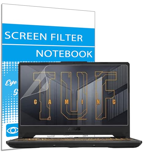 2 Pack 15.6 inch Anti Glare Screen Protector for ASUS TUF 15.6 Inch Gaming Laptop, ASUS VivoBook 15, ZenBook 15/ZenBook Pro 15, Rog Zephyrus G15, TUF A15 F15 Laptop,Anti Glare/UV Screen Filter - color: Anti Glare
