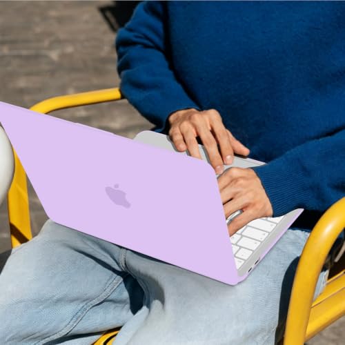 B BELK for MacBook Neo Case 13 inch 2026 Release Model A3404 | Matte Hard Shell Case, Scratch Resistant Protective Cover with 2 Keyboard Covers & Screen Protector for Mac Neo Case, Purple - color: Purple