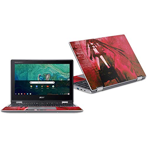 MightySkins Skin Compatible with Acer Chromebook Spin 11" CP311 - Anime | Protective, Durable, and Unique Vinyl Decal wrap Cover | Easy to Apply, Remove, and Change Styles | Made in The USA - color: Anime