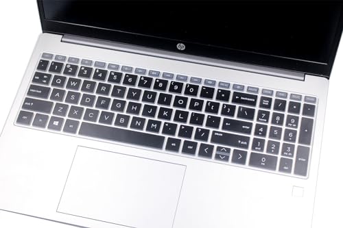 Keyboard Skin Compatible for 15.6" HP Laptop 15-fc 15-fd 15t-fd 15z-fc Series, HP Pavilion 15 15-eg/eh/er 15t-eg200/eg300 15z-eh300, HP Pavilion 17z 17z-cp000 17z-ca200 17-cn 17-cp Series (Black) - color: Black