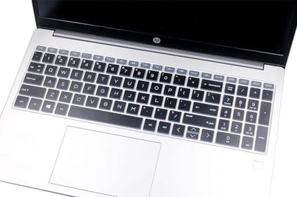 Keyboard Skin Compatible for 15.6" HP Laptop 15-fc 15-fd 15t-fd 15z-fc Series, HP Pavilion 15 15-eg/eh/er 15t-eg200/eg300 15z-eh300, HP Pavilion 17z 17z-cp000 17z-ca200 17-cn 17-cp Series (Black) - color: Black