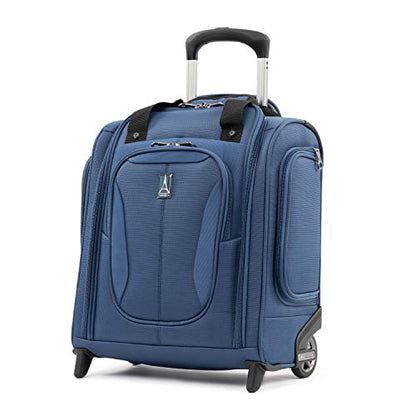 Travelpro Tourlite Softside 15-Inch Compact Carry-On, Upright 2 Wheel Bag, Lightweight Rolling Underseat, Blue - color: Blue