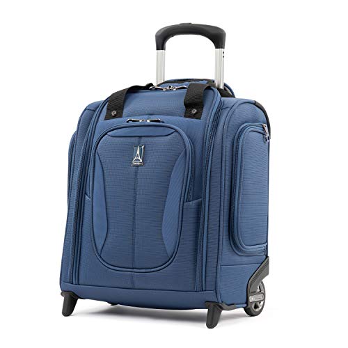 Travelpro Tourlite Softside 15-Inch Compact Carry-On, Upright 2 Wheel Bag, Lightweight Rolling Underseat, Blue - color: Blue