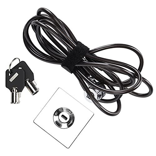 Laptop Lock 360 Degree Rotation Wired AntiTheft Lock Base for OS X // with 2 Keys