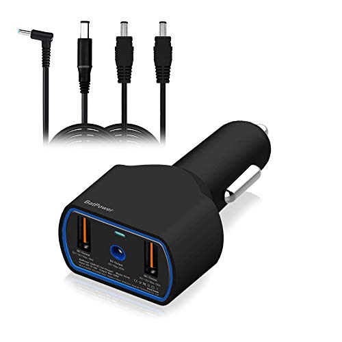 BatPower 120W DC CAR Charger for HP Laptop Car Charger Vehicle Charger DC 12v-24v Auto Adapter