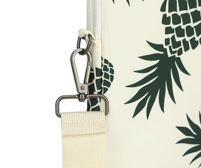 Water Resistant Laptop Shoulder Sleeve Case Bag for MacBook Pro 16 inch and 15.6 inch and 16 inch laptop (Pineapple) - color: Pineapple