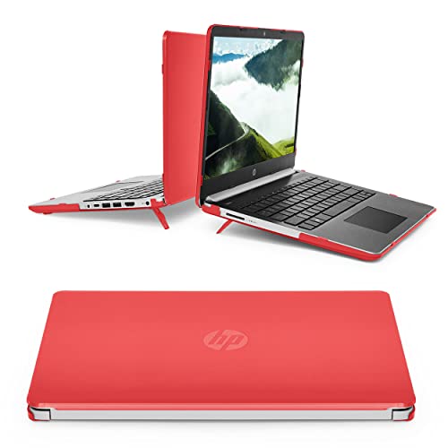 mCover Case Only Compatible for 2020~2022 14" HP 14-DQxxxx / 14-FQxxxx Series Windows PC (NOT Compatible with Any Other HP Models) - Red - color: Red