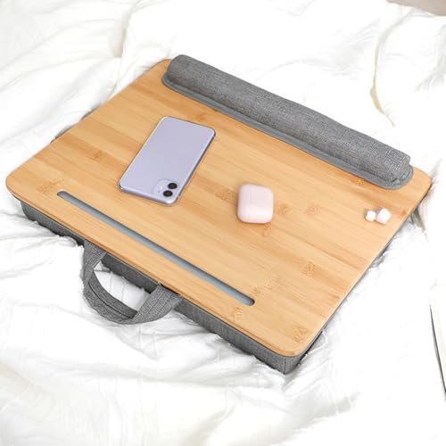 Laptop Desk Wrist Rest Design Office Organizers | Lap Desk for Laptop for Sofa Couch Car Work Table Office Bedroom Home