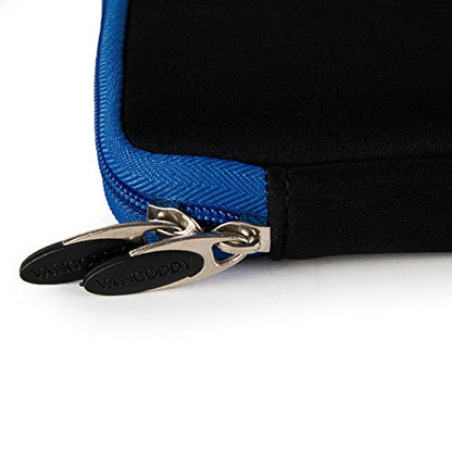 Vangoddy 13" Laptop Sleeve, Black/Blue (NBKLEA652) - color: Black/Blue, size: 13-13.3"