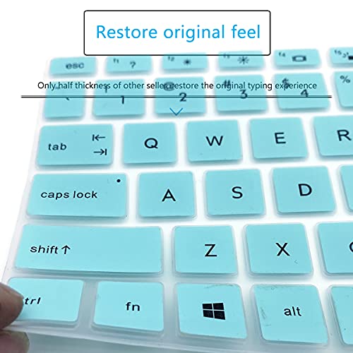 Keyboard Cover for HP Laptop 15-dy 15-db/da/dw 15-dy 15-dy2073dx 15-dy2034nr 15-dy0025tg 15-dy0027ds 15-dy2152wm 15-dy2005tg 15-dy2046n 15-dy2075tg 15-dy2073dx 15-dy2024nr 15-dy1036nr 15-dy1043dx - color: Hotblue