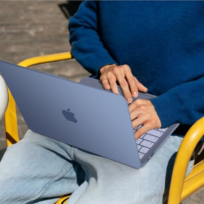 B BELK for MacBook Neo Case 13 inch 2026 (Model A3404, A18 Pro), Indigo | Matte Hard Shell Case with Keyboard Cover & Screen Protector for Mac Noe Case, Lightweight, Scratch Resistant, Snap-On Design - color: Indigo