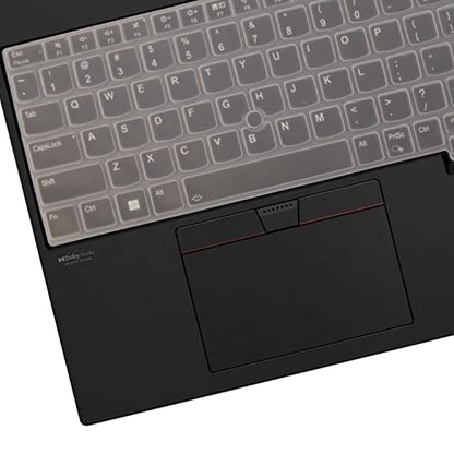 Keyboard Cover for Lenovo ThinkPad E16 L16 P16 P16v T16 P16s (Gen 3/Gen 2/Gen 1) 16 inch, Thinkpad L15 Gen 4/3 15.6 inch (Not Fit Thinkpad Z16,L15 Gen 2/1) -Clear - color: Clear