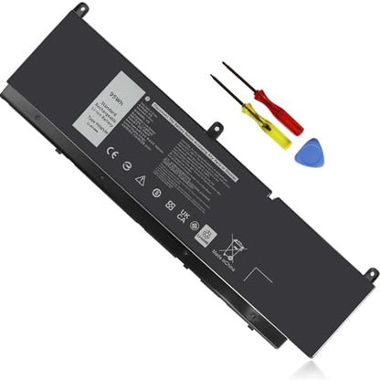 Emanjor 95Wh Type PKWVM 11.4V Laptop Battery Replacement for Dell Precision 7550 7560 7750 7760 P93F P93F001 P93F002 P44E P44E001 P44E002 453-BBCQ C903V CR72X 17C06 0CR72X 0447VR 068N03