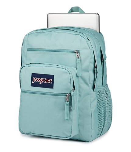 JanSport Laptop Backpack - Computer Bag with 2 Compartments, Ergonomic Shoulder Straps, 15” Laptop Sleeve, Haul Handle - Faded Sage - color: Faded Sage