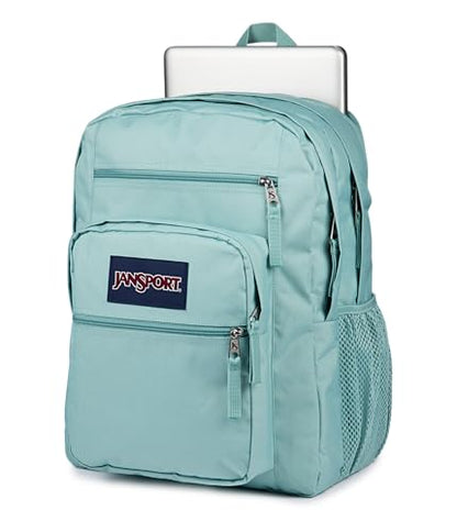 JanSport Laptop Backpack - Computer Bag with 2 Compartments, Ergonomic Shoulder Straps, 15” Laptop Sleeve, Haul Handle - Faded Sage - color: Faded Sage