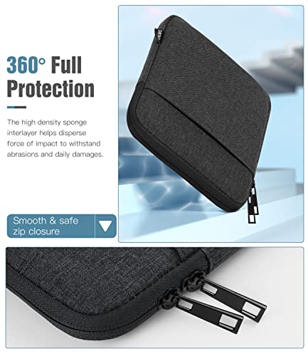 TiMOVO 7-8 Inch Tablet Sleeve Case, Space Gray | Fit iPad mini 7 (A17 Pro, 2024) / mini 6 (8.3", 2021) / 5/4/3/2/1, Protective Carrying Pouch Bag Cover - color: Space Gray, size: 7-8 Inch