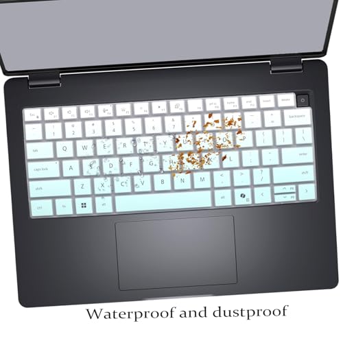 Keyboard Cover for 2026 2025 Dell Pro 14 PC14250/14255,Pro 14Plus PB14250/14255,Pro 14Max MC14250/14255 14 inch Laptop (NOT FIT Dell Pro 14 PA14250) US Protective Keyboard Skin-MintGreen - color: MGreen