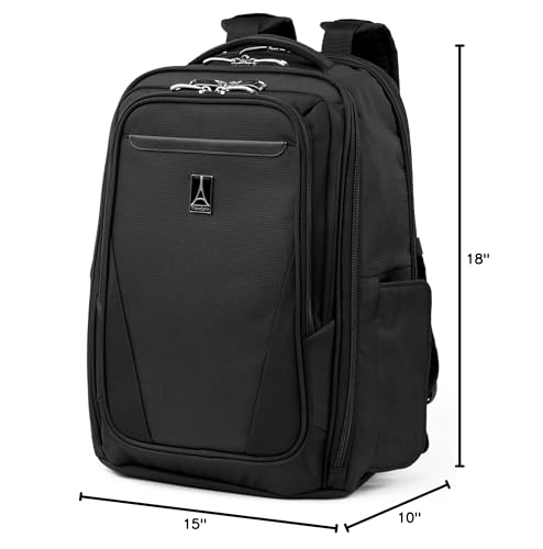 Travelpro Maxlite Travel Laptop Backpack, Black, 18-Inch